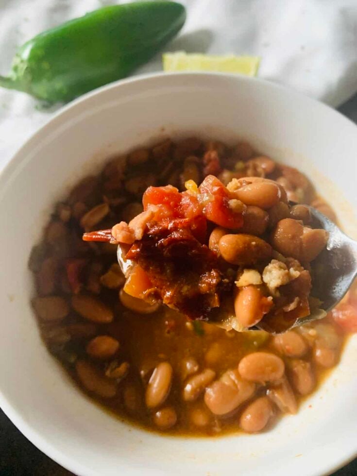 Slow Cooked Pinto Beans