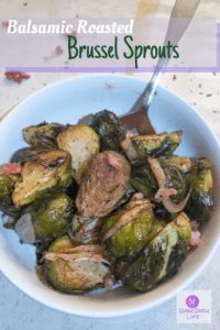 brussel sprouts, onions, balsamic