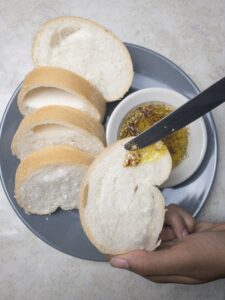 Herb Infused Olive Oil Bread Dip