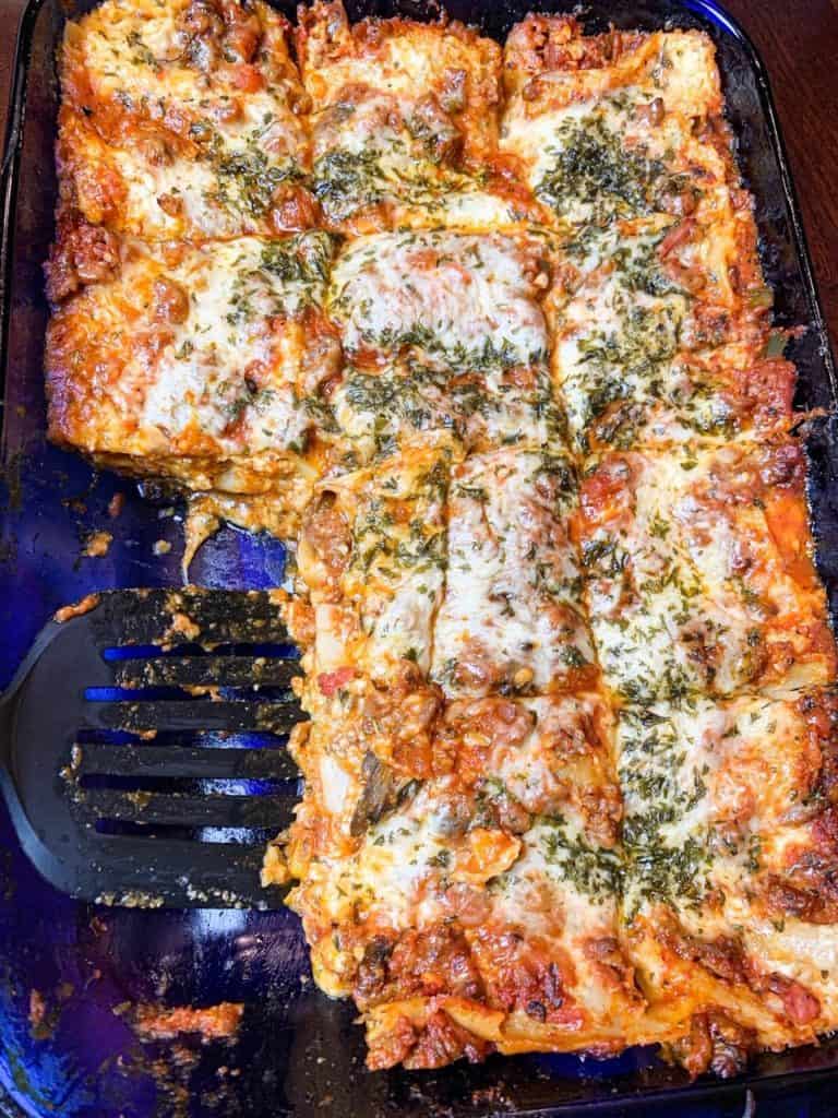 Easy Mouthwatering Homemade Lasagna