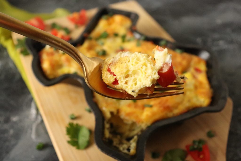 Baked Cheese and Vegetable Frittata