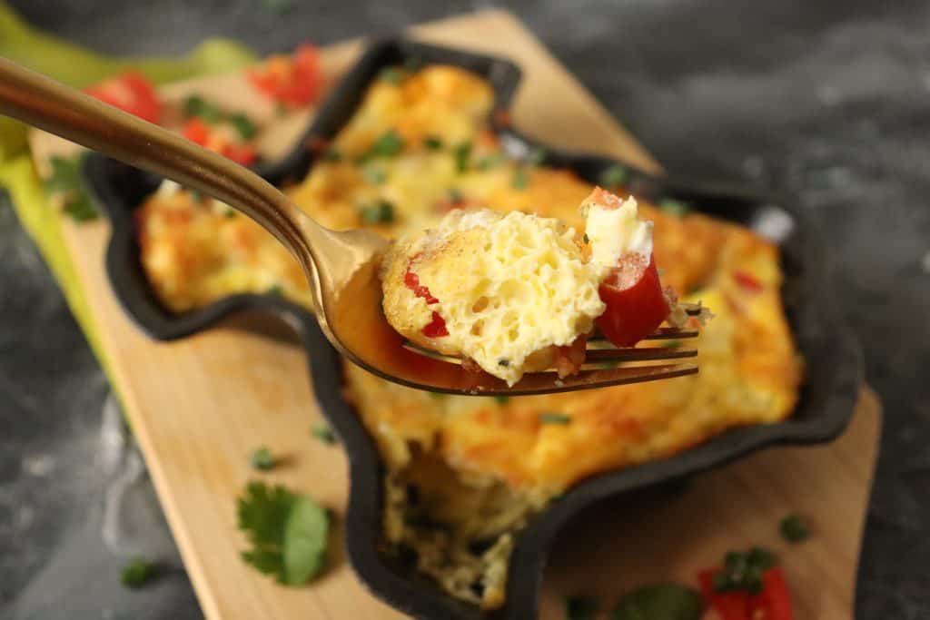 Baked Cheese and Vegetable Frittata