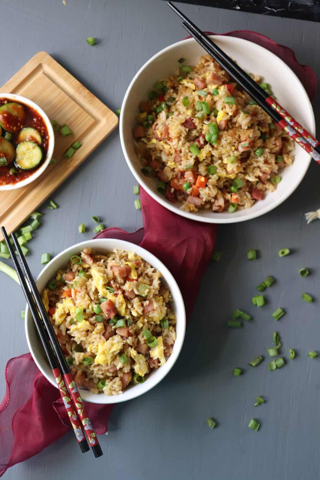 Easy Leftover Pork Fried Rice Razzle Dazzle Life