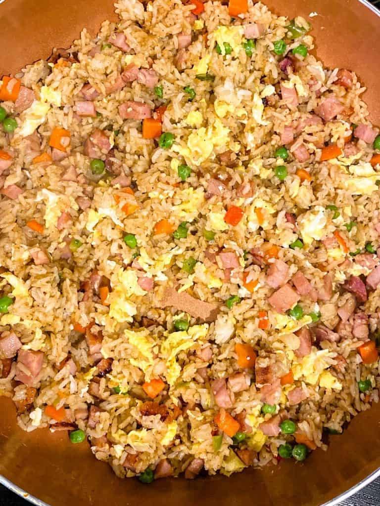 Leftover Pork Fried Rice