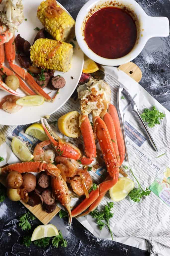 garlic butter seafood boil