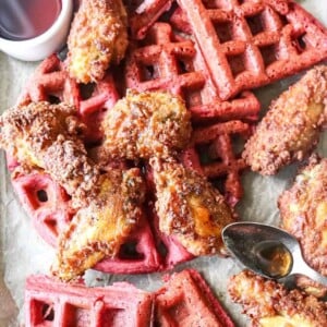chicken and waffles