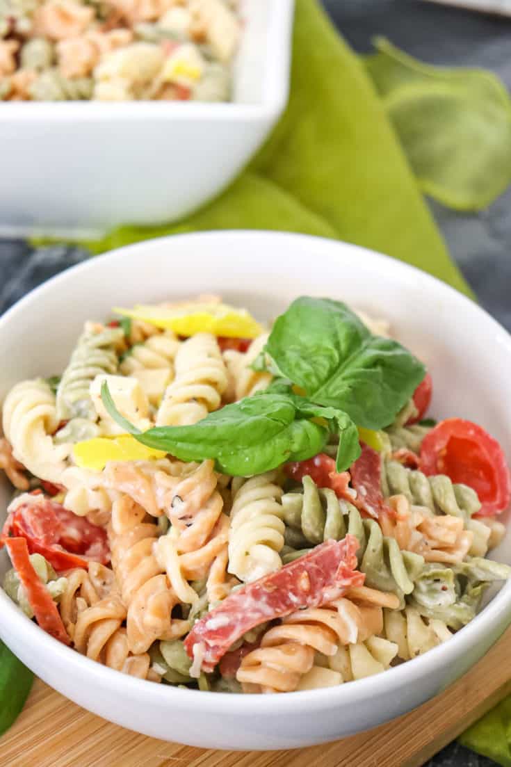 Creamy Italian Pasta Salad