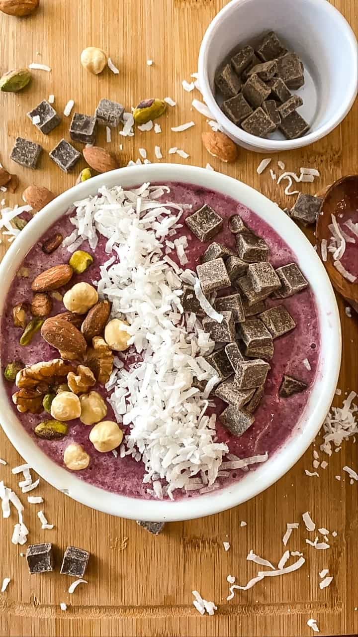 Mixed Berry Smoothie Bowls