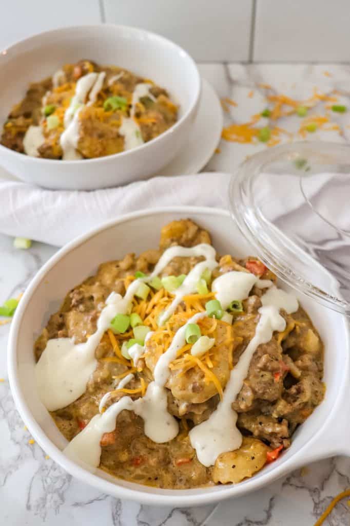 one pot ground beef meal