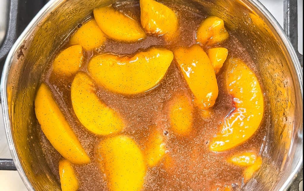 peach cobbler topping