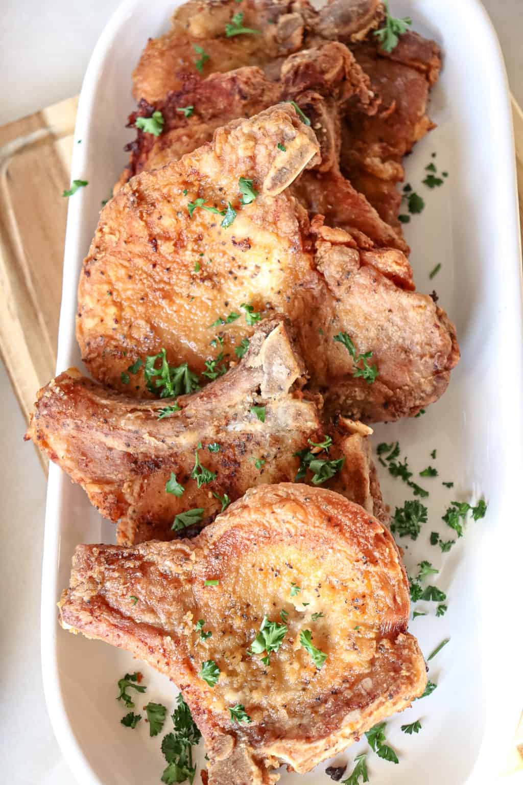 Perfectly Seasoned Fried Pork Chops Razzle Dazzle Life
