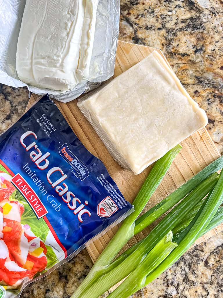 ingredients needed to make crab rangoon