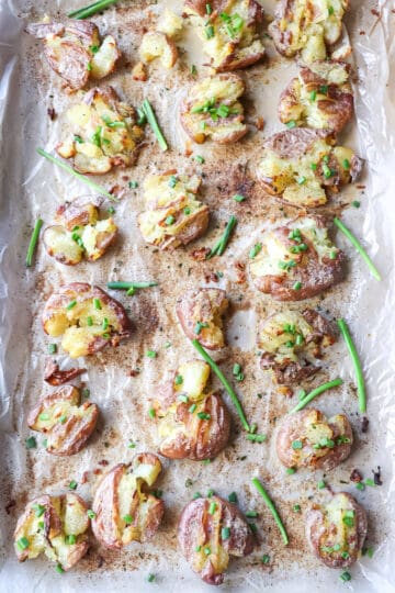 Crispy Smashed Potatoes Recipe Razzle Dazzle Life Crispy Smashed Potatoes Recipe Razzle Dazzle Life