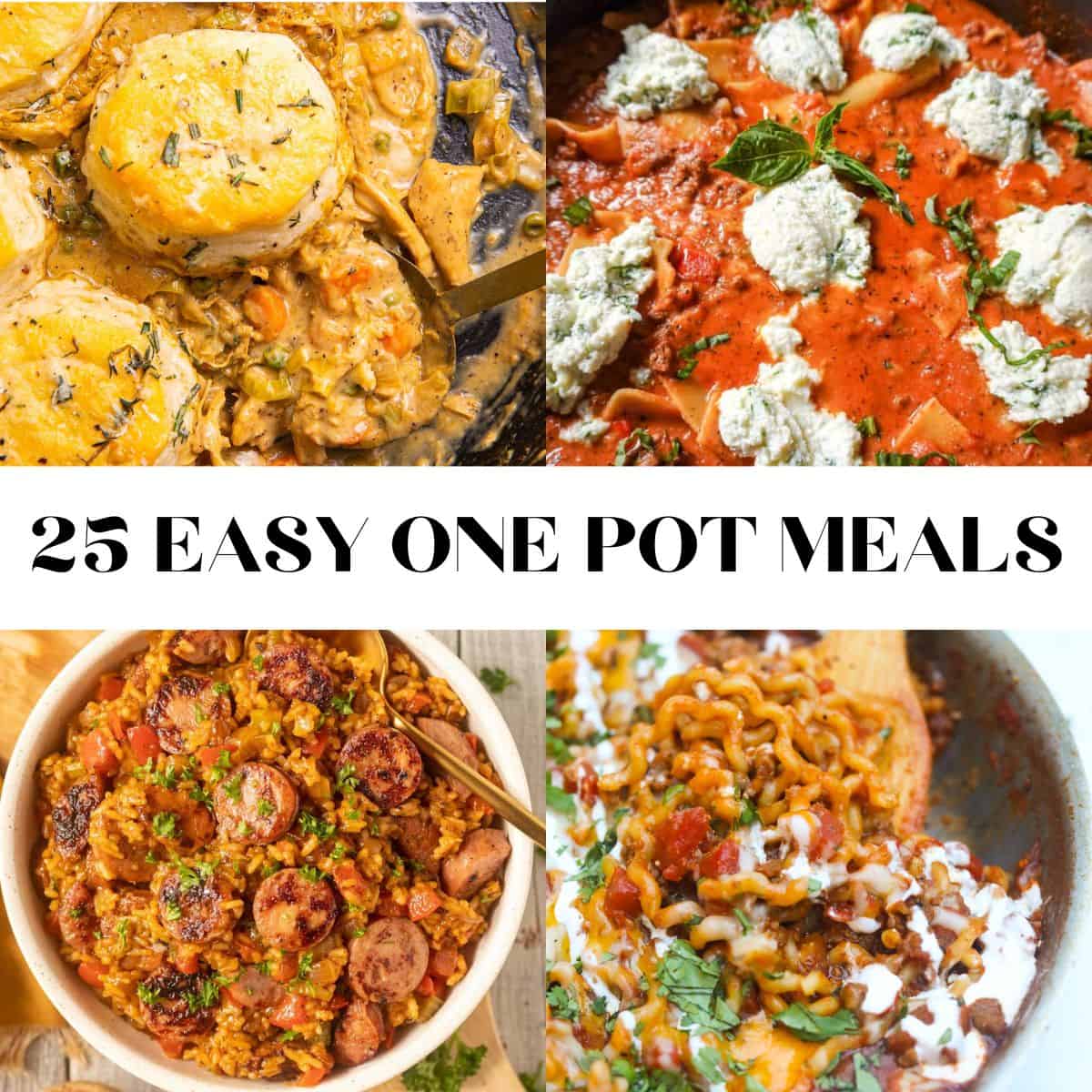 One-Pot Recipes: 88 Easy One-Pot Meals for Busy Days