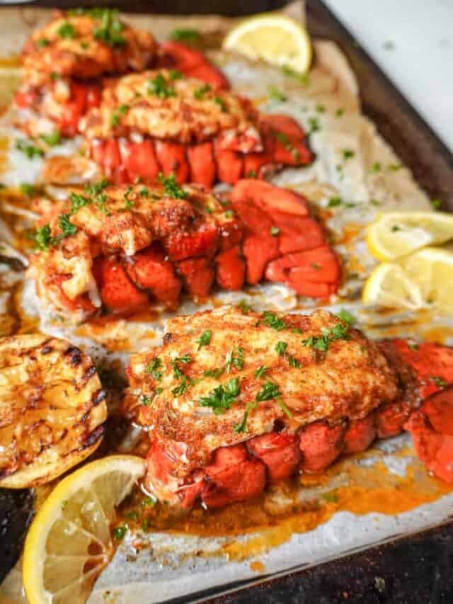 10 Minute Juicy Lobster Tail Recipe