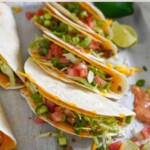 stacked double decker tacos