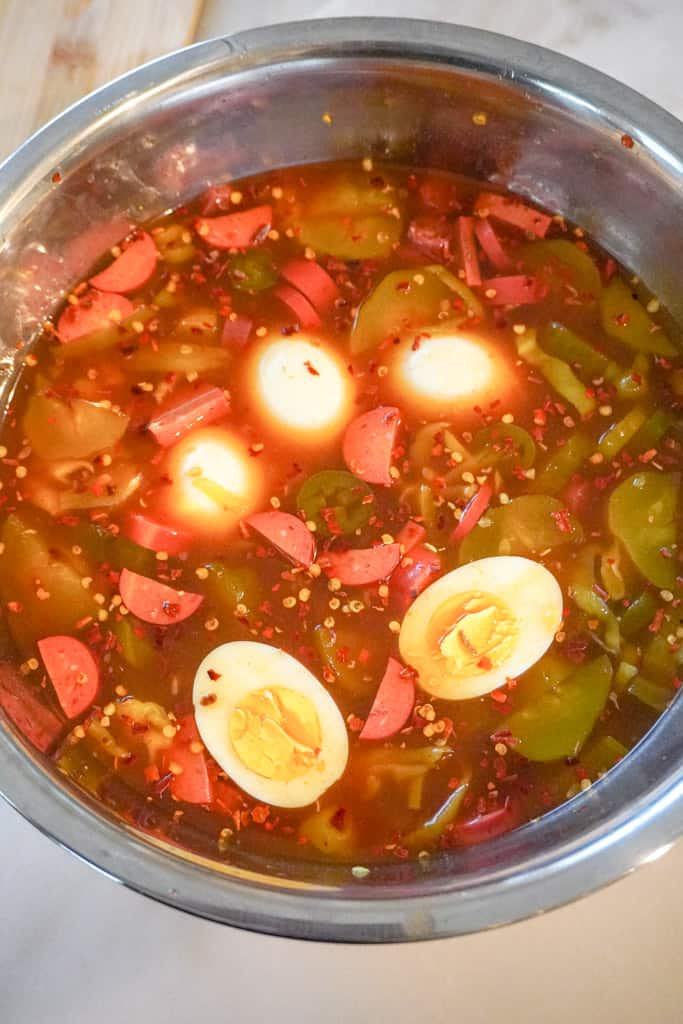 spicy bowl in a pot