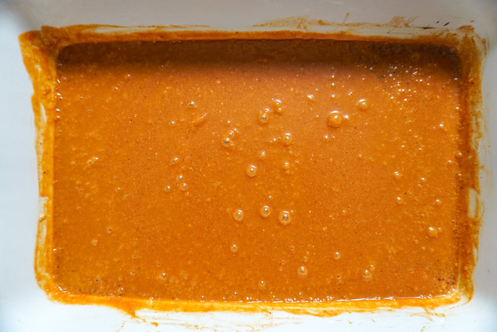 red curry sauce for baked dumplings