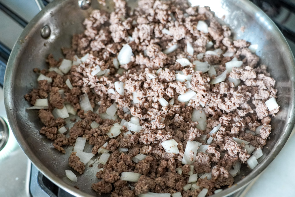 ground beef for rotel dip