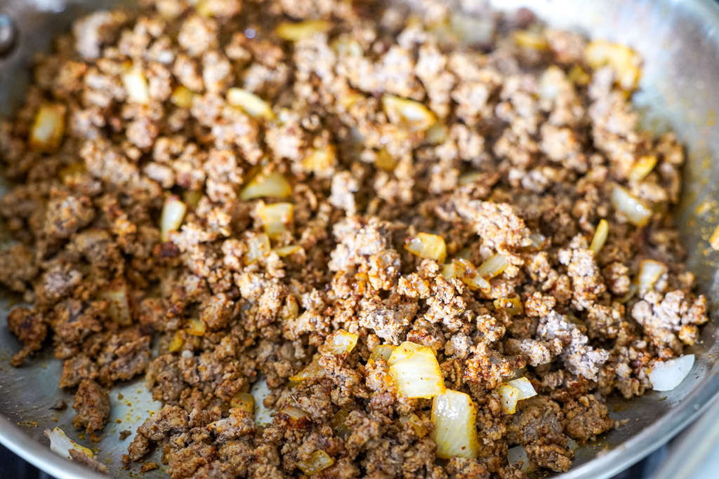 ground beef for rotel dip